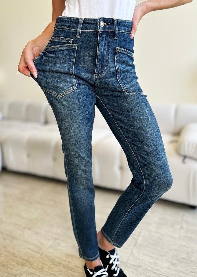 Judy Blue Full Size High Waist Skinny Jeans