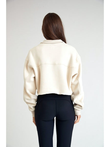 Arlo Crop Zip Sweater-all fenix-Urbanheer