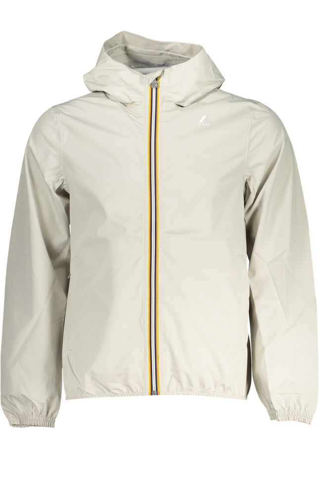 K-WAY BEIGE MEN'S SPORTS JACKET-0