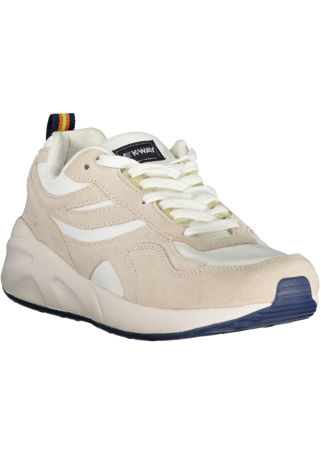 K-WAY BEIGE MEN'S SPORTS SHOES-Sneakers-K-WAY-Urbanheer