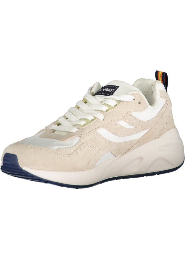 K-WAY BEIGE MEN'S SPORTS SHOES-Sneakers-K-WAY-Urbanheer