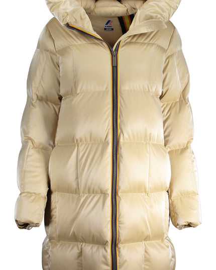 K-WAY BEIGE WOMEN'S JACKET-0