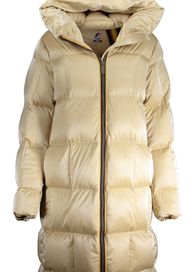 K-WAY BEIGE WOMEN'S JACKET-0