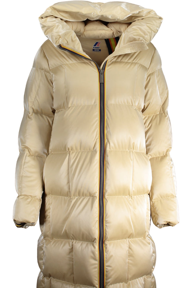 K-WAY BEIGE WOMEN'S JACKET-0