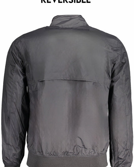 K-WAY BLACK MEN'S SPORTS JACKET-1