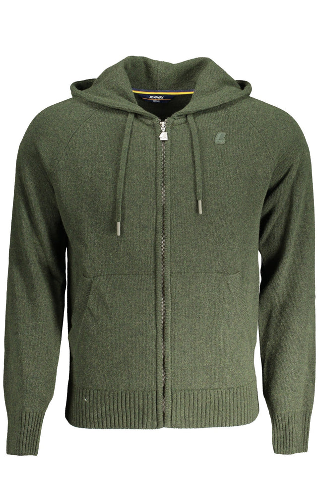 K-WAY GREEN MEN'S CARDIGAN-0