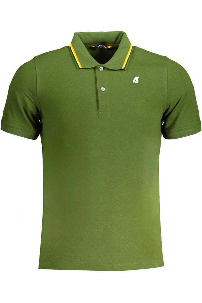 K-WAY GREEN MEN'S SHORT-SLEEVED POLO SHIRT-0