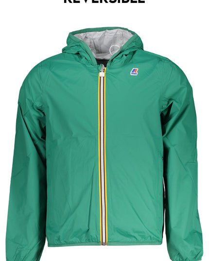 K-WAY GREEN MEN'S SPORTS JACKET-0