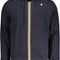 K-WAY MEN'S BLUE ZIP SWEATSHIRT-0