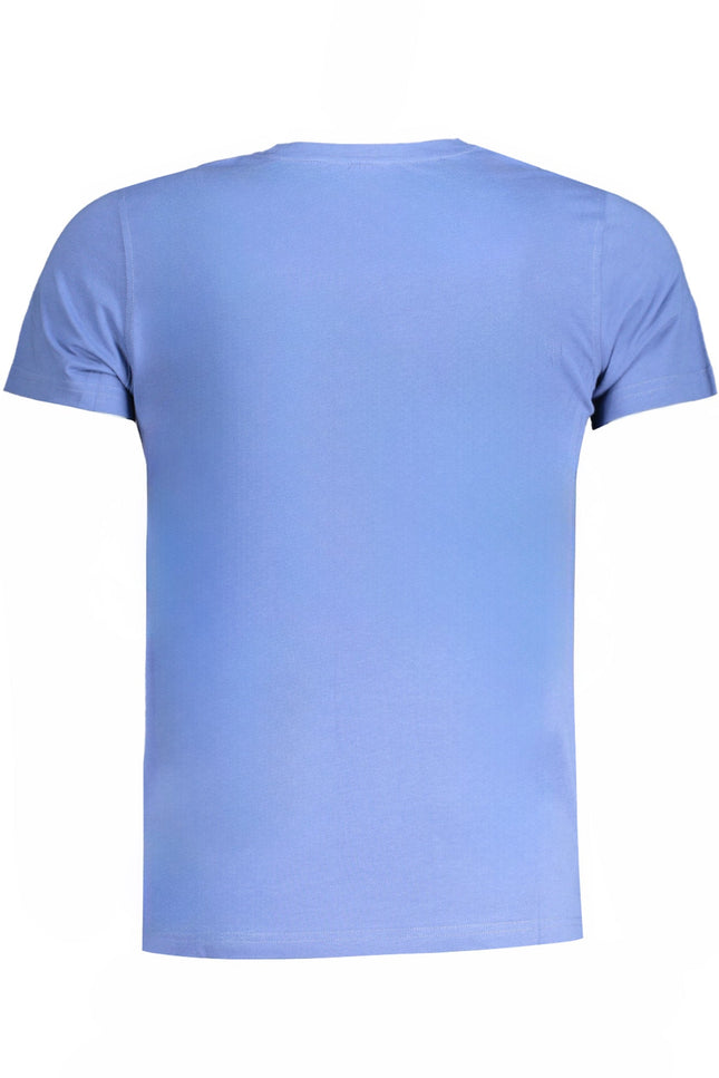 K-WAY MEN'S SHORT SLEEVE T-SHIRT BLUE-1