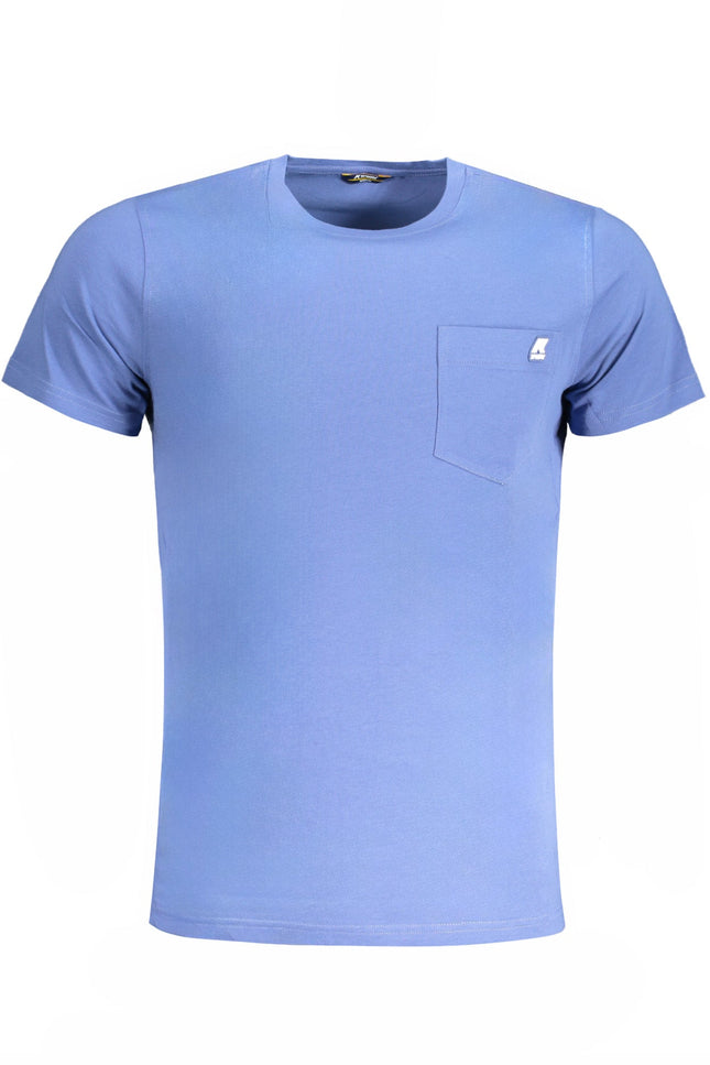 K-WAY MEN'S SHORT SLEEVE T-SHIRT BLUE-0