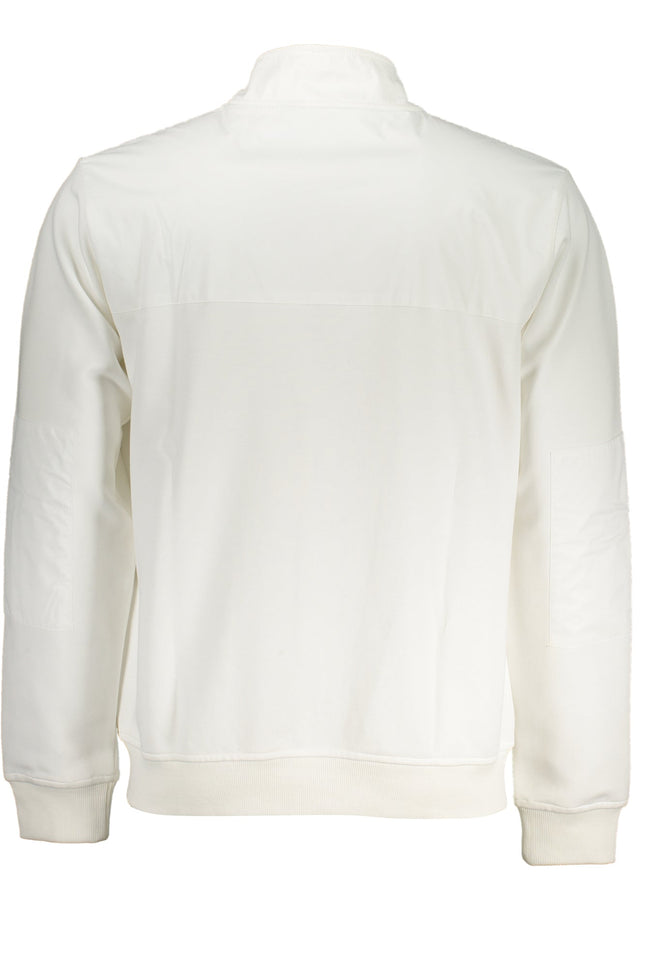 K-WAY MEN'S WHITE ZIP SWEATSHIRT-1