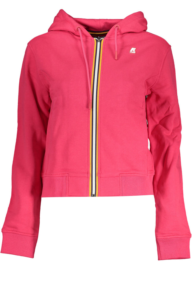 K-WAY PINK WOMEN'S ZIP SWEATSHIRT-0