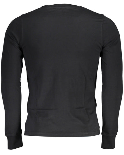 K-WAY T-SHIRT LONG SLEEVE MAN BLACK-1