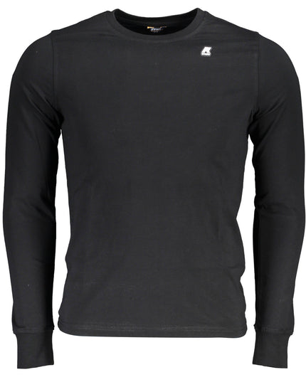 K-WAY T-SHIRT LONG SLEEVE MAN BLACK-0