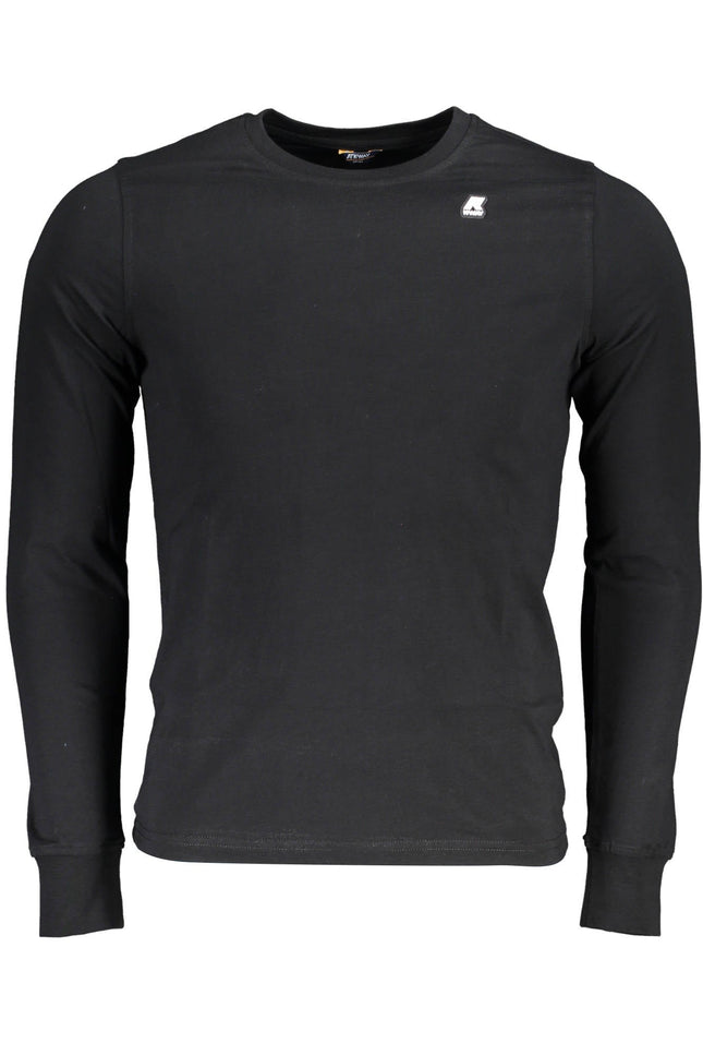 K-WAY T-SHIRT LONG SLEEVE MAN BLACK-0