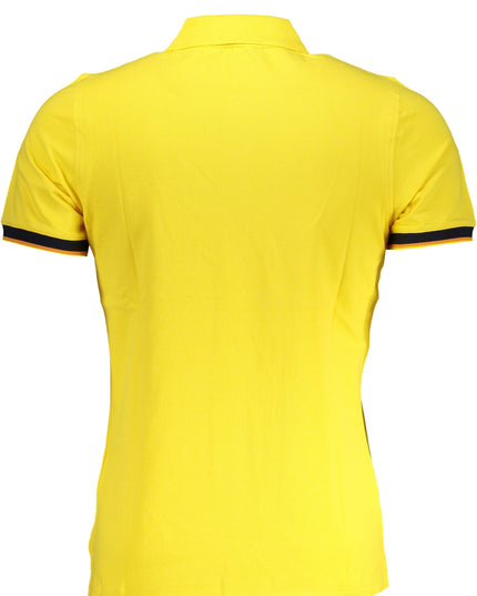 K-WAY YELLOW MEN'S SHORT SLEEVED POLO SHIRT-1