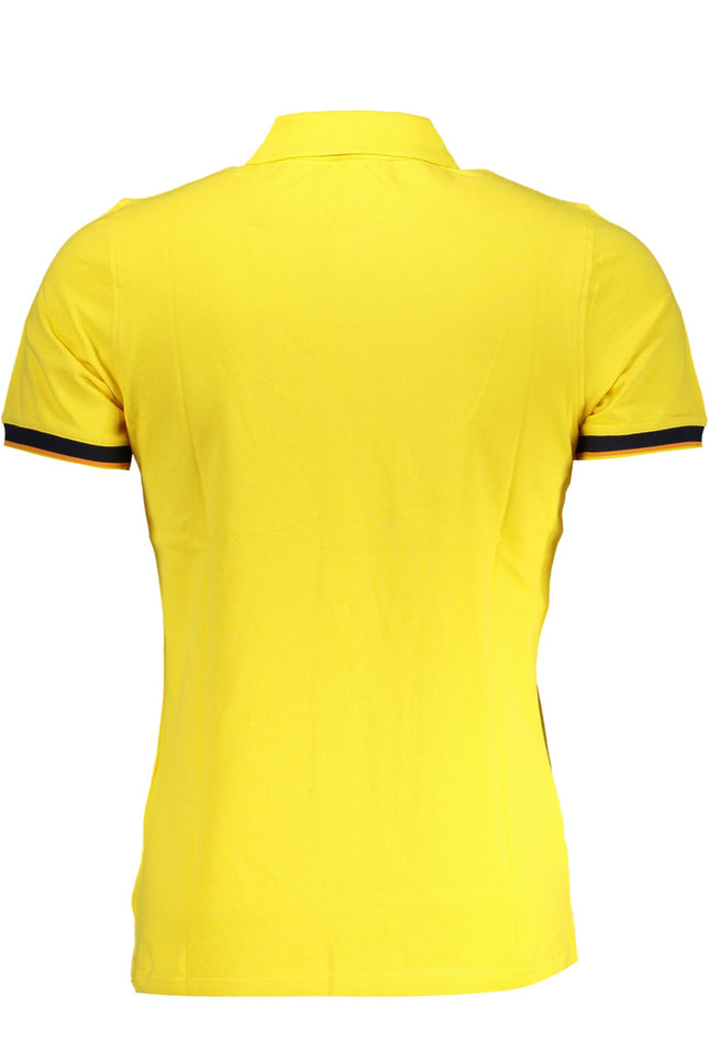 K-WAY YELLOW MEN'S SHORT SLEEVED POLO SHIRT-1