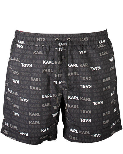 KARL LAGERFELD BEACHWEAR BLACK MEN'S UNDERWEAR-Mare-KARL LAGERFELD BEACHWEAR-BLACK-S-Urbanheer