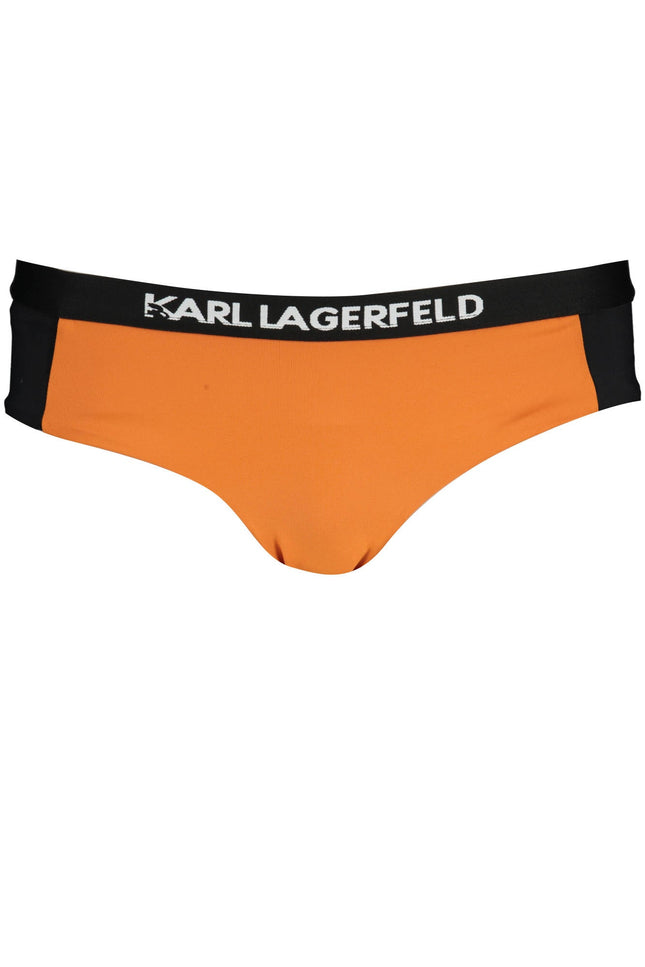 KARL LAGERFELD BEACHWEAR SWIMSUIT BOTTOM WOMAN ORANGE-0