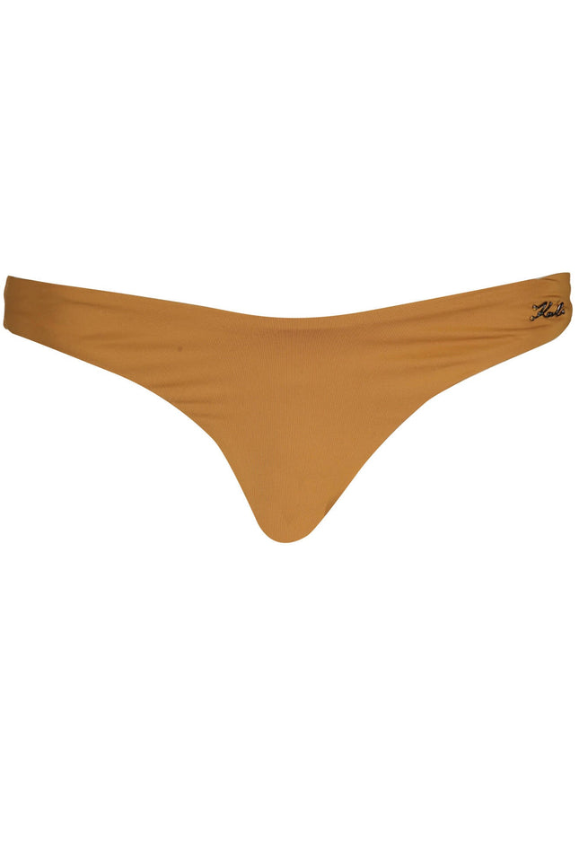 KARL LAGERFELD BEACHWEAR SWIMSUIT BOTTOM WOMEN BROWN-0