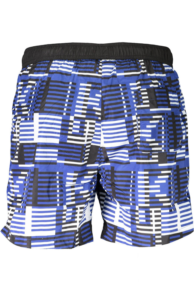 KARL LAGERFELD BEACHWEAR SWIMSUIT PARTS UNDER MAN BLUE-1