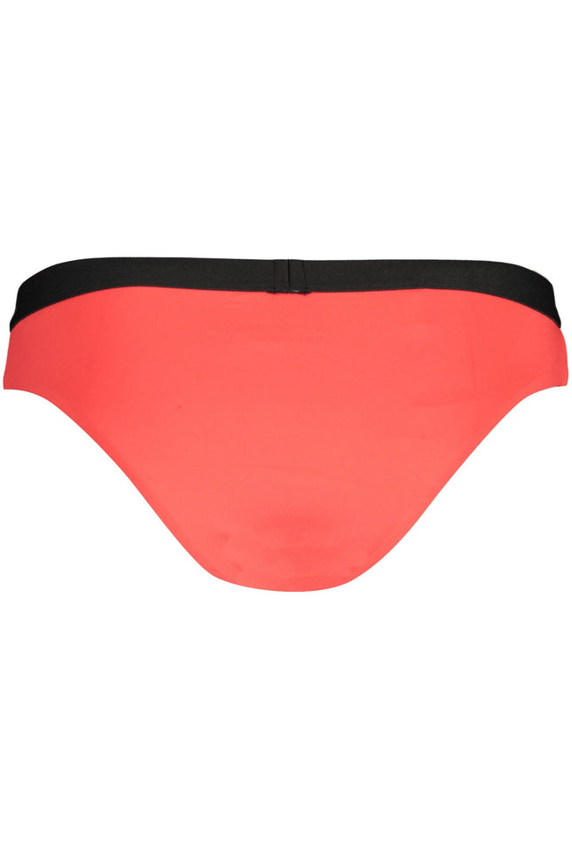 KARL LAGERFELD BEACHWEAR SWIMSUIT SIDE BOTTOM WOMAN RED-1