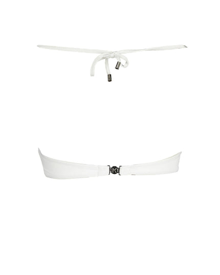 KARL LAGERFELD BEACHWEAR SWIMSUIT TOP WOMAN WHITE-1