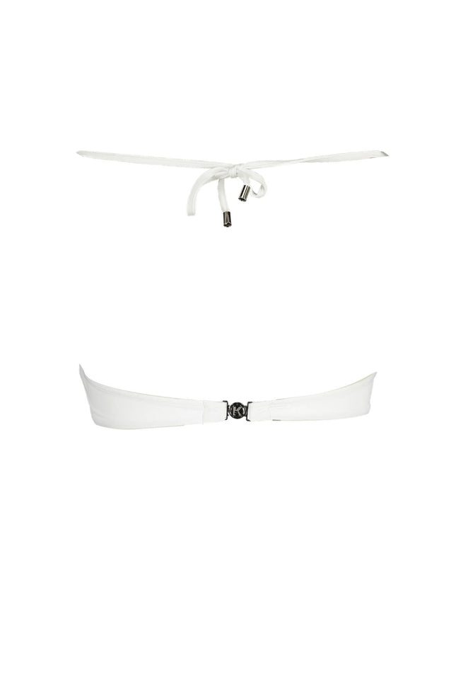 KARL LAGERFELD BEACHWEAR SWIMSUIT TOP WOMAN WHITE-1