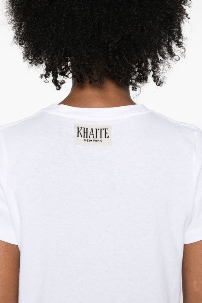 KHAITE T-shirts and Polos White