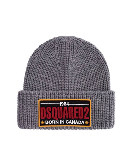 Dsquared2 "beanie hat with patch logo