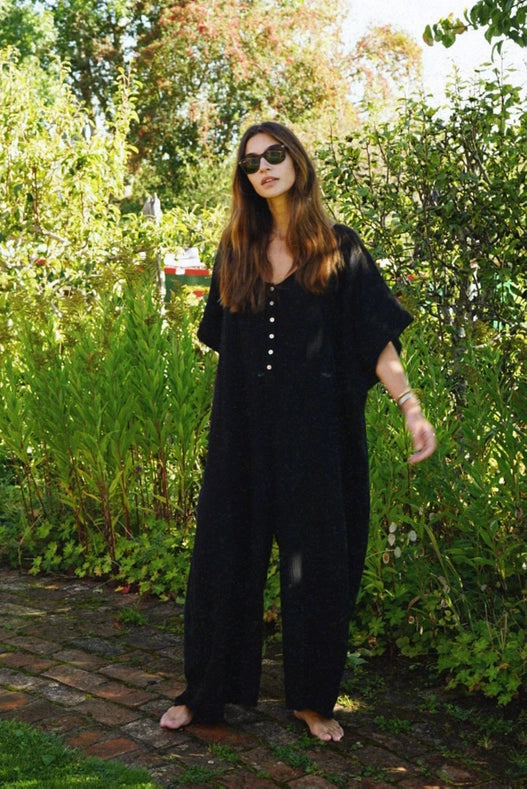 Kaftan Jumpsuit // Noir