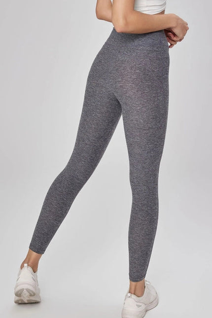 Kalina Lycra® High Waist Leggings Velvet Heather Grey