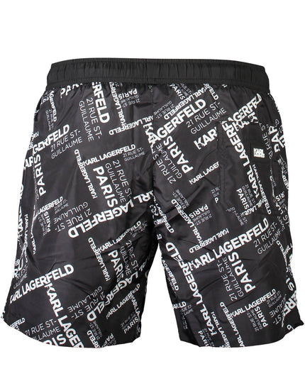 KARL LAGERFELD BEACHWEAR BLACK MEN'S UNDERWEAR-Mare-KARL LAGERFELD BEACHWEAR-Urbanheer