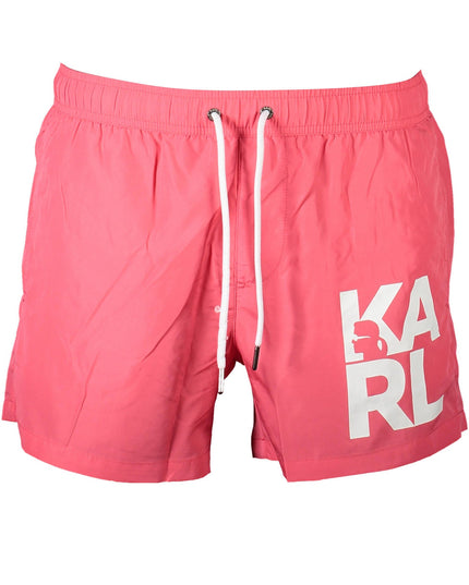 KARL LAGERFELD BEACHWEAR SWIMSUIT MEN'S PINK-Mare-KARL LAGERFELD BEACHWEAR-Urbanheer