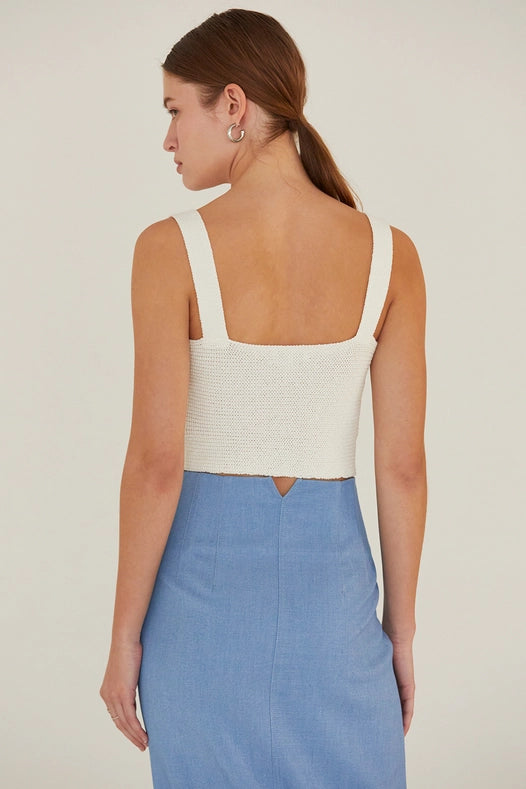 Katie Beachy Crop Tank Top