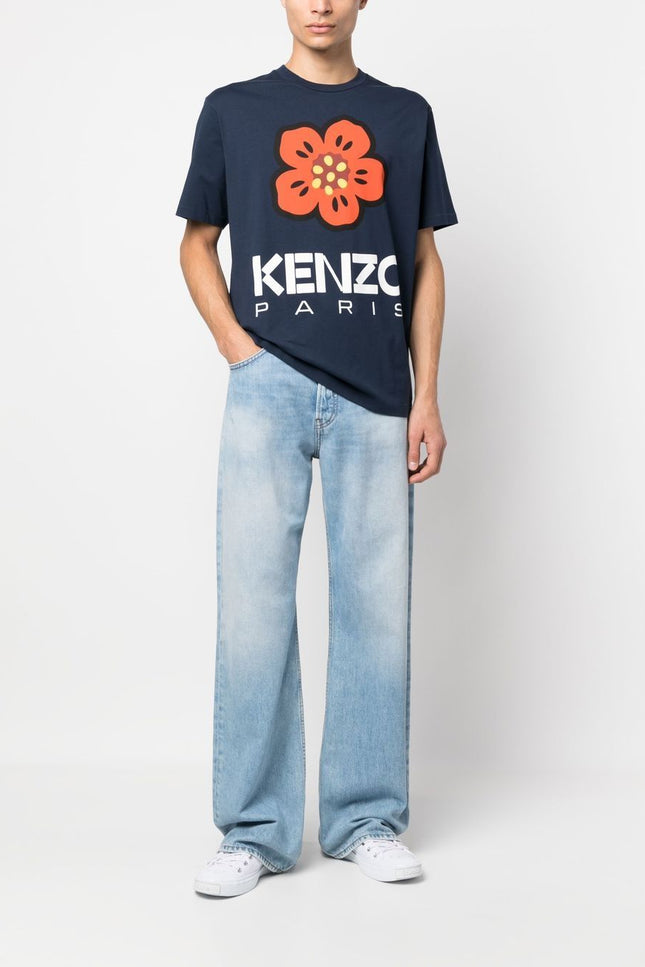 Kenzo T-Shirts And Polos Blue