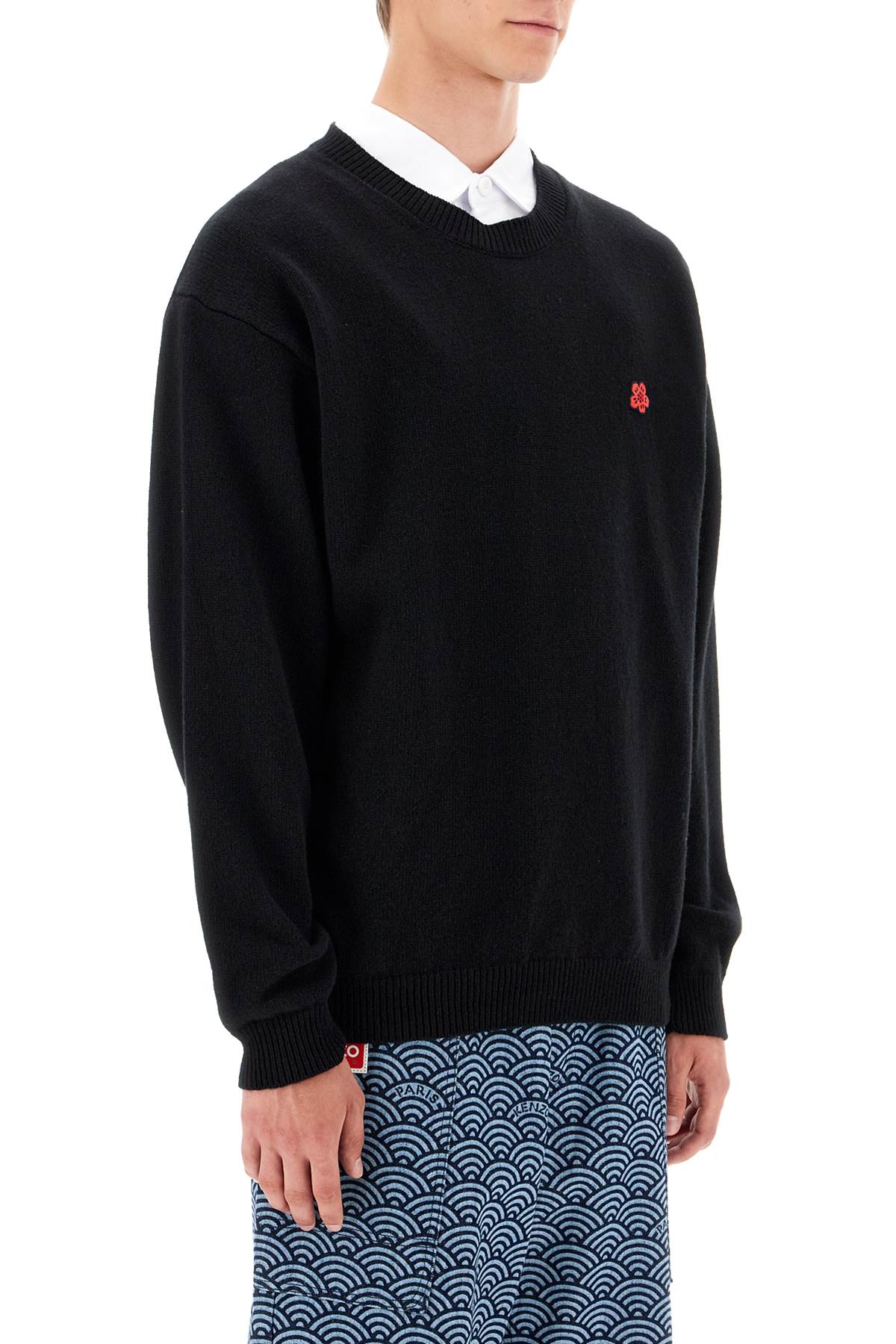 Kenzo "boke flower wool pullover - Black