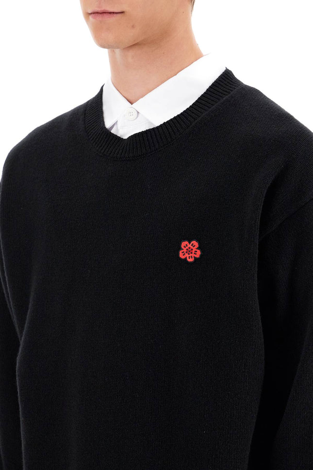 Kenzo "boke flower wool pullover - Black