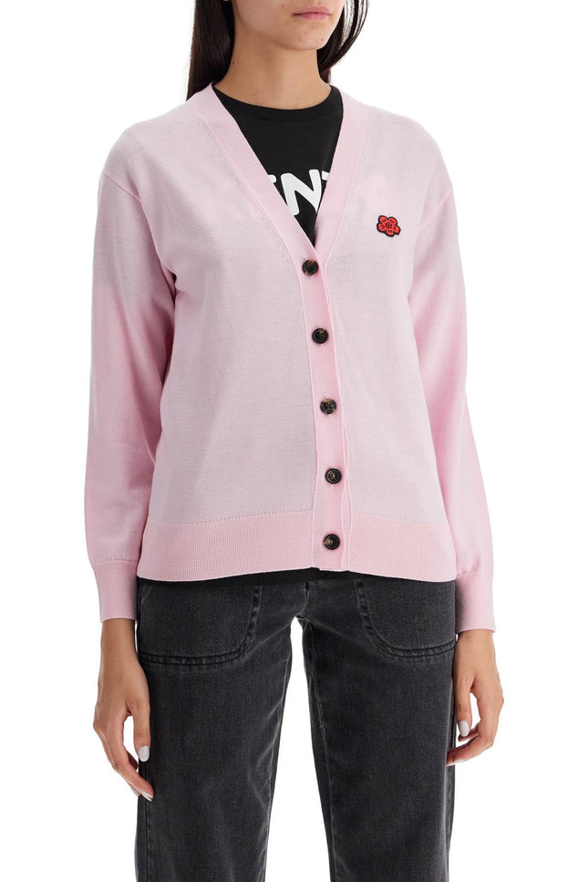 Kenzo lightweight wool cardigan - Pink