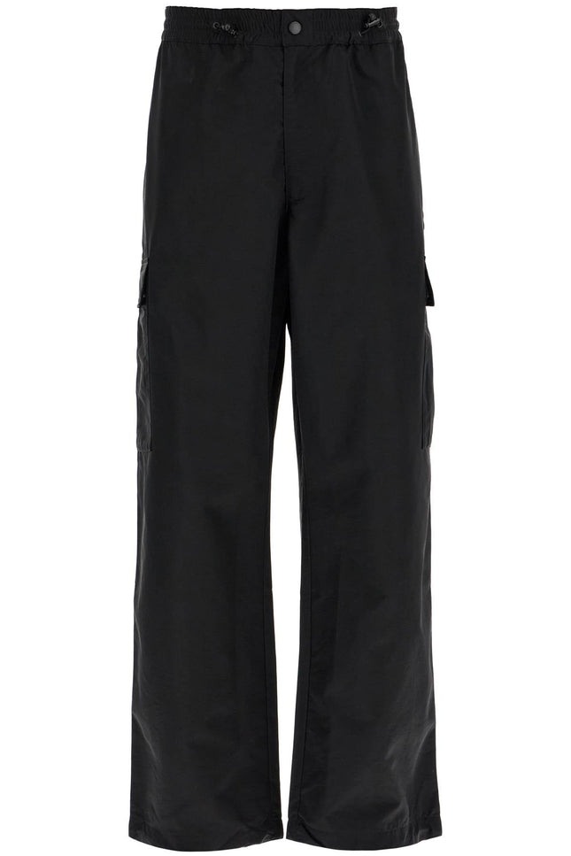 Kenzo nylon cargo pants for men - Black
