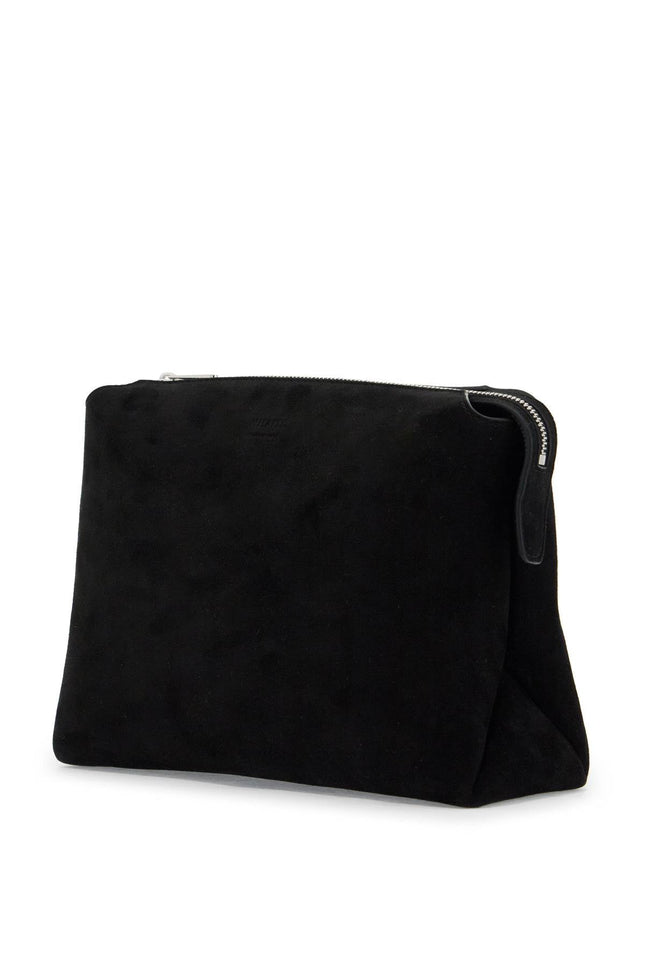 Khaite suede leather lina clutch bag