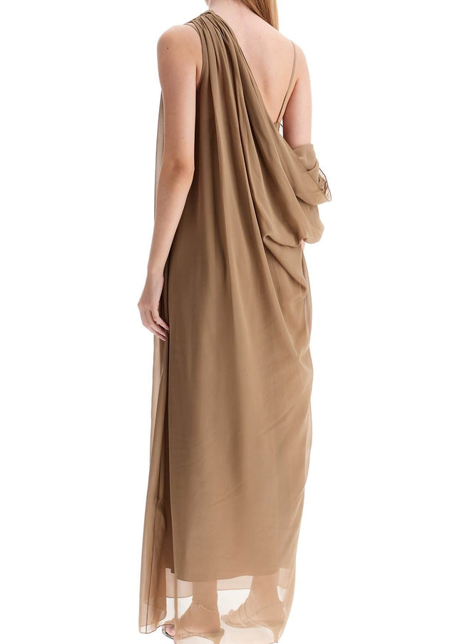 Khaite "taj chiffon silk dress"