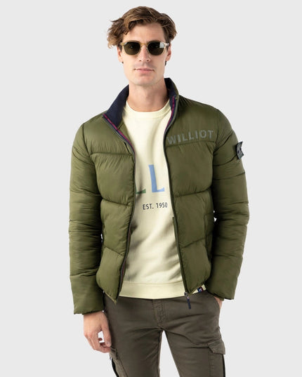 Khaki Quilted Jacket