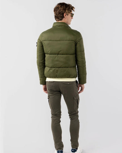 Khaki Quilted Jacket