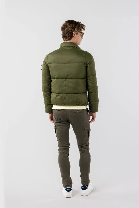 Khaki Quilted Jacket