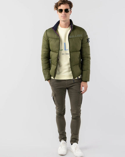 Khaki Quilted Jacket