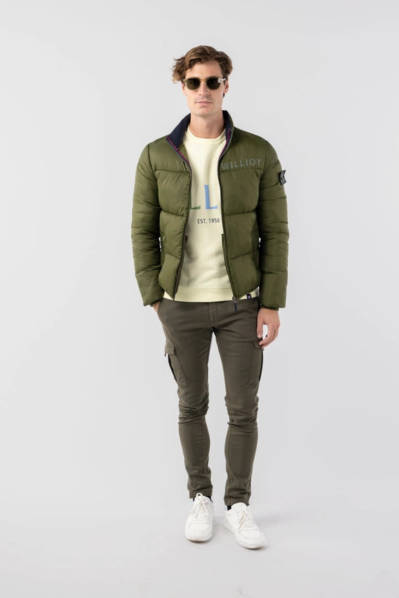 Khaki Quilted Jacket