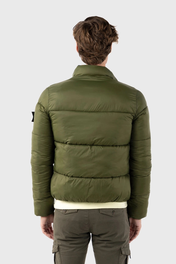 Khaki Quilted Jacket