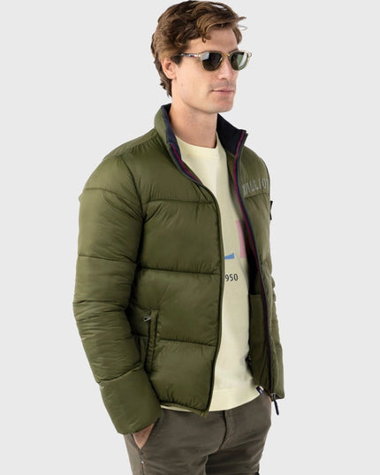 Khaki Quilted Jacket